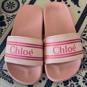 Chloe Pink Kids Sandals